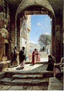 unknow artist Arab or Arabic people and life. Orientalism oil paintings 124